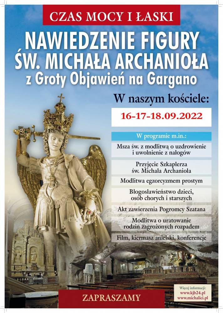 Zdjęcie: Program Nawiedzenia Figury św. Michała Archanioła